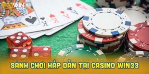 Các Sảnh Chơi Hấp Dẫn Tại Casino Win33